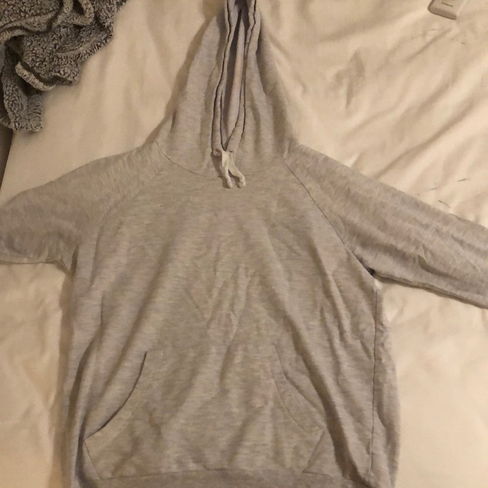 Simple grey hoodie